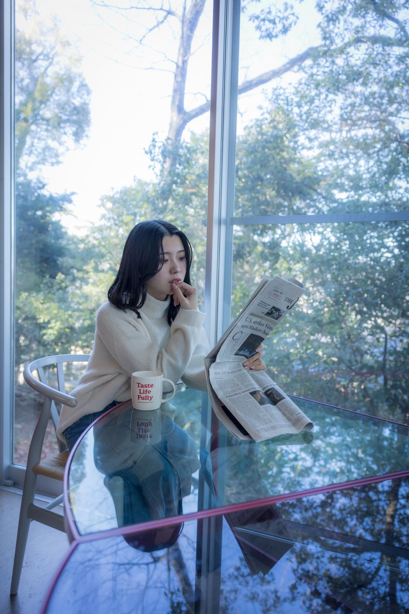 Hkd007Toshi's tweet photo. こんばんは！

休日の過ごし方☕️📰

モデル：藤川智香さん(@tomoka_fujikawa )

@SSR_KANSAI 
#CAMMA
#休日の過ごし方
#SSR撮影会in関西 
#モデルさんありがとう
#ファインダー越しのわたしの世界 https://t.co/ArkAlGrsXw