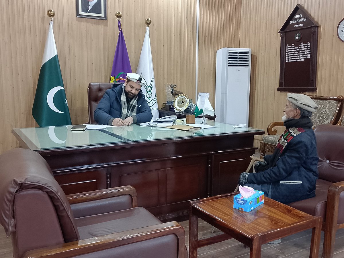 Deputy Commissioner Upper Chitral tweet media