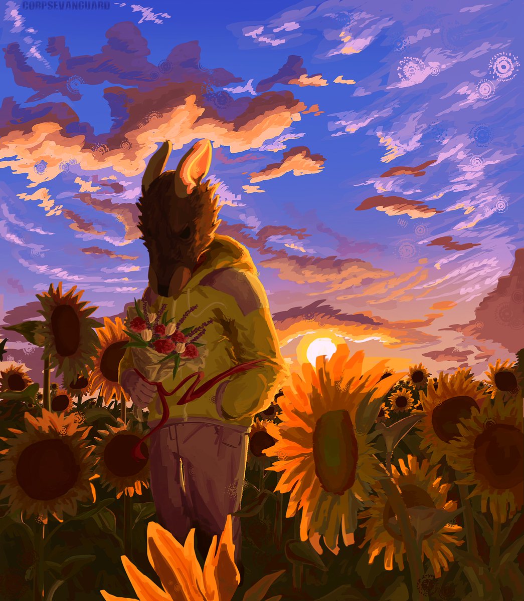 corpsevanguard's tweet image. 🌻🐀🌅
Oh. Richter is here.

#hotlinemiami