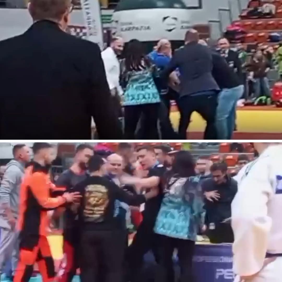 mordownik4u's tweet image. Trener z Izraela zaatakował sędziego i polskiego szkoleniowca, a ambasada fałszywie oskarża nas o antysemityzm. Kłamstwo szybko wyszło na jaw, bo wszystko się nagrało.

Za pośrednictwem social mediów ambasada opublikowała wpis, według którego na turnieju Judo w Bielsku-Białej…