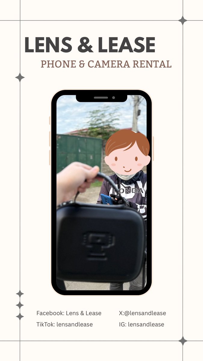 LensandLease's tweet image. Thank you Ms.Emmerie for renting our 𝐃𝐉𝐈 𝐎𝐬𝐦𝐨 𝐏𝐨𝐜𝐤𝐞𝐭 𝟑!  🫶🏻

📩 For inquiries and reservations, please send us a message.

Phone availability: tinyurl.com/4za7wuhy

#phonerental #phoneforrent #cameraforrent #CameraForRentPH #djiosmopocket3