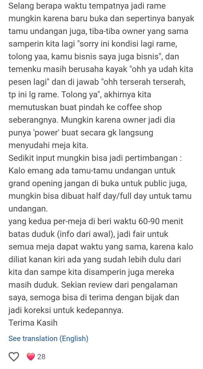 hansdavidian's tweet photo. Btw lo kalo iseng baca Google review ni tempat terus lo sort dari lowest banyak yg ngeluh pelayanannya agak2 sengak terutama owner-nya 🤣 https://t.co/SiZEjwJfOH