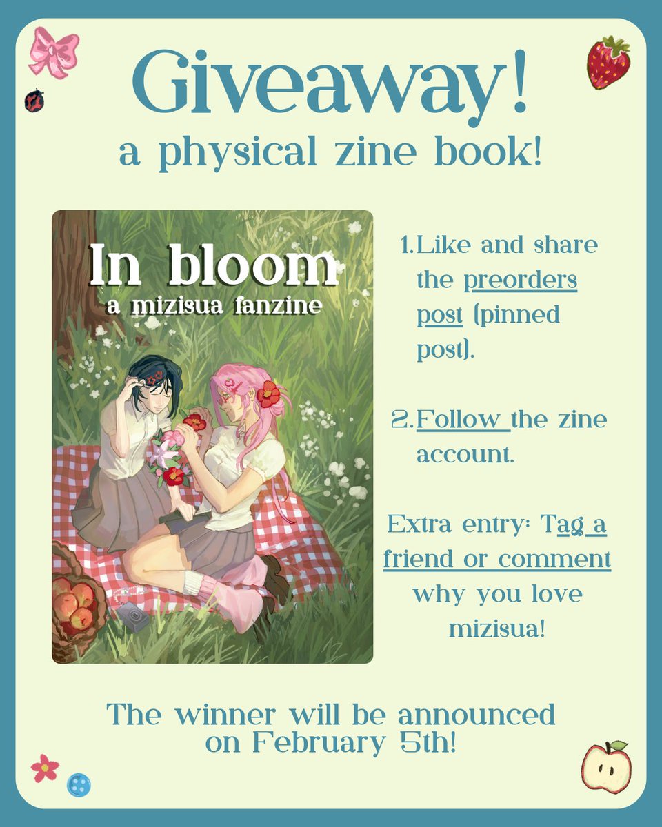 mizisuafanzine's tweet image. As a thank you for all your support, we are now hosting a WORLDWIDE GIVEAWAY for a physical fanzine! To enter, you only need to follow us, rt and like the pinned post! We will close entries on February, 5th 🎉
#에이스테 #ALNST #mizisua