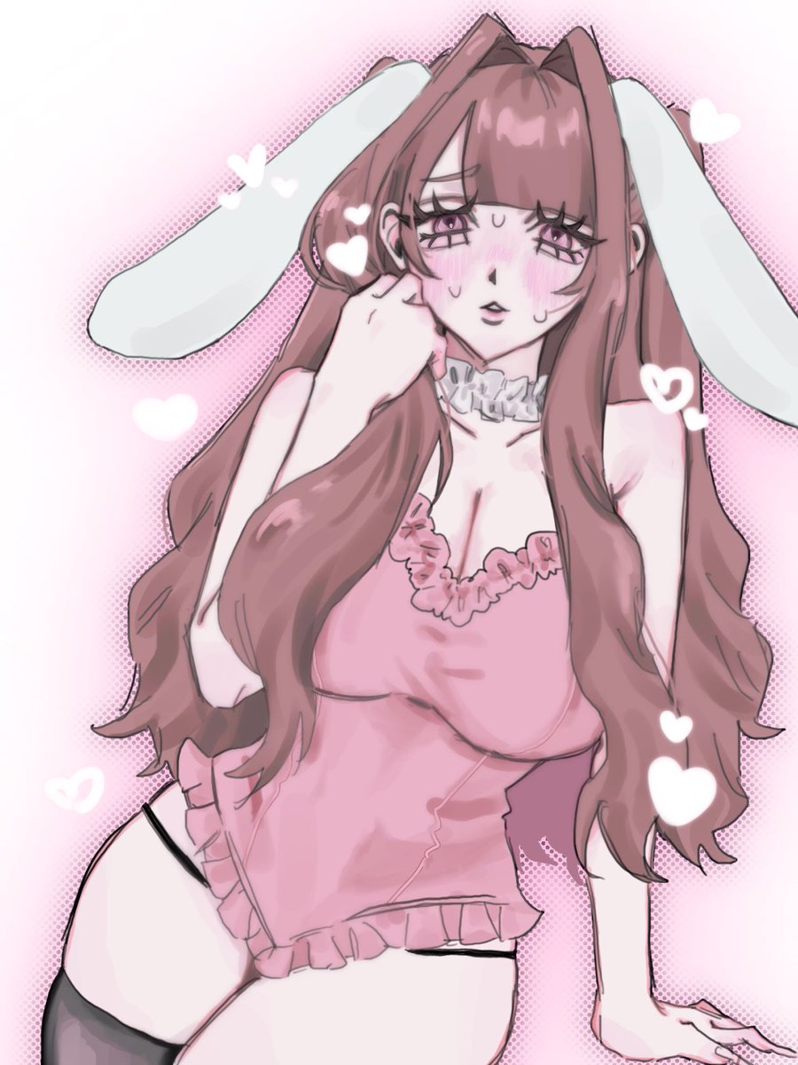 Ni3oe's tweet photo. 🩷🐇🩷🐇🩷 https://t.co/Y1fyQ2F4Gr