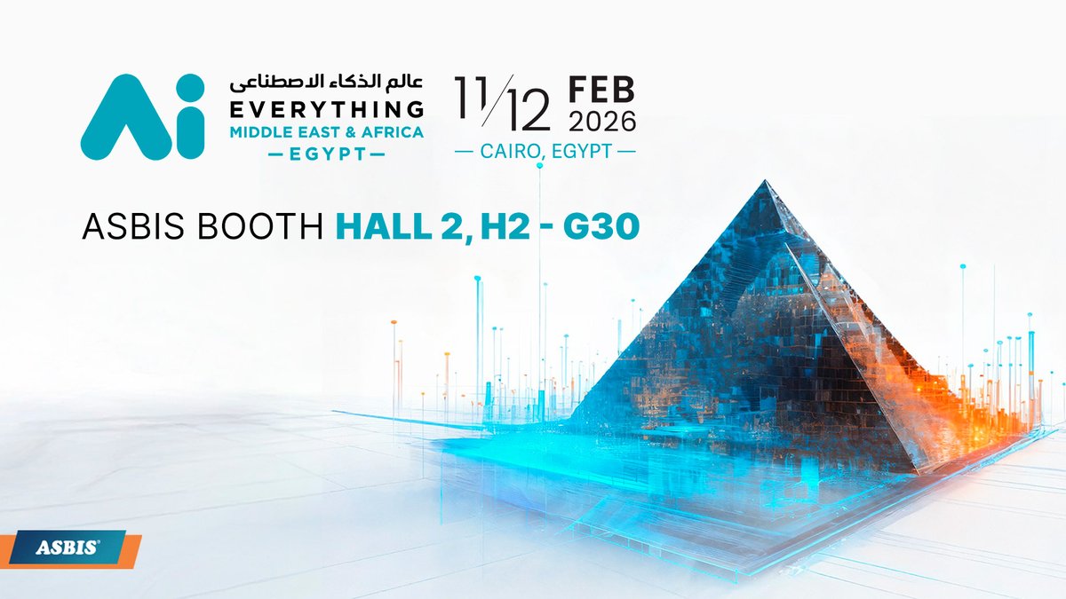 ASBIS Middle East is heading to AI Everything MEA Egypt 2026. 

📍 Stand Hall 2, H2-G30 | 11–12 Feb 2026
Meet our team, explore AI-driven IT solutions, and discover new partnership opportunities across MEA.
asbisme.ae/aieverything

#AIEverythingMEA #GITEX #ASBIS
