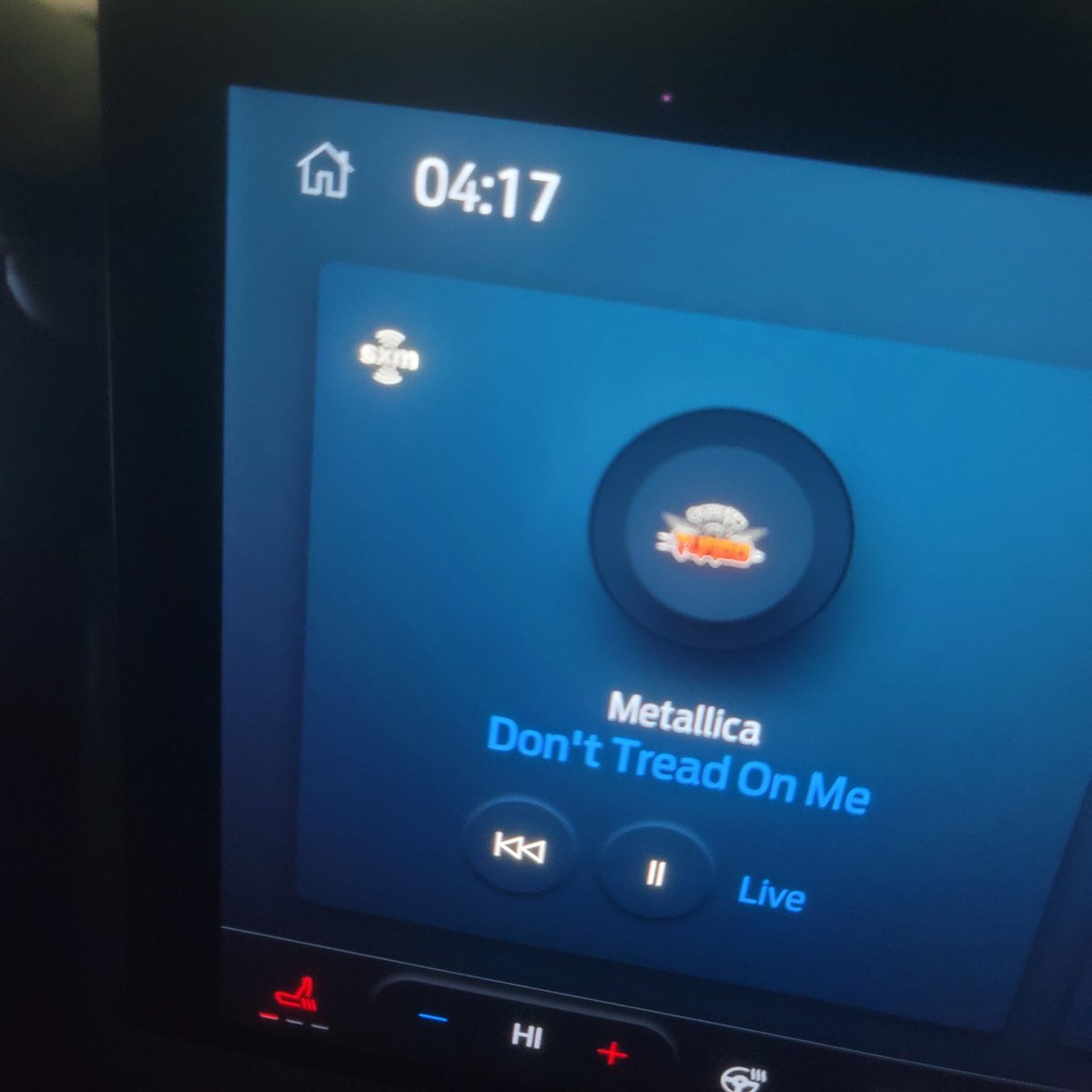 First thing that comes on