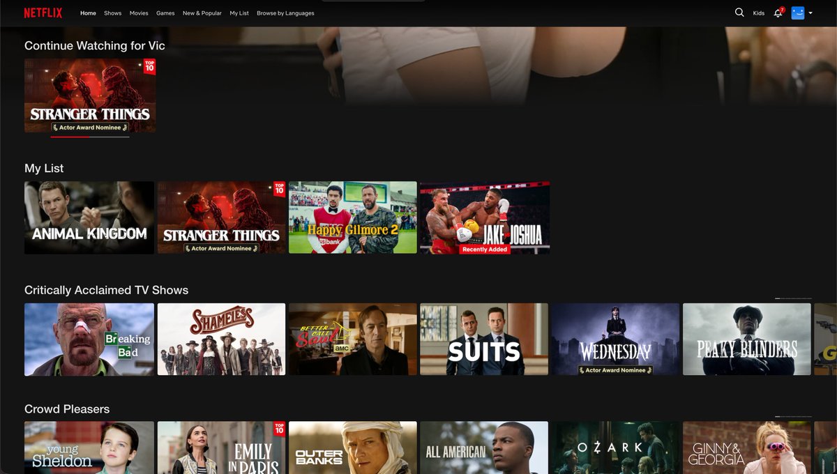 I finally caved in and got myself a Netflix subscription, but the reason why isn't what you'd expect... 

(Thread) 🧵⬇️