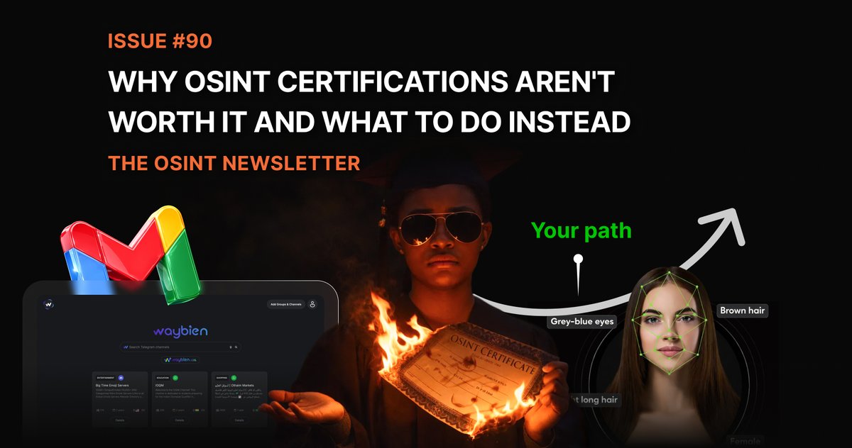 osintnewsletter's tweet image. 👋 Issue 90 of The OSINT Newsletter is out now!

Featuring:
🧑‍💻 Investigating GitHub profiles 
✉️ You can change your Gmail address?
🍌 Nano Banana
🤖 Local AI inside OSINT tools
👁️ Revealing Telegram messages
🧠 Face recognition reverse search

osintnewsletter.com/p/90