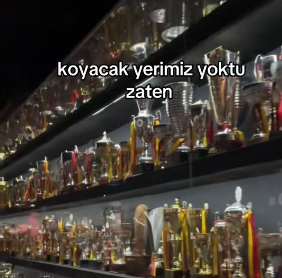 Süper kupa macına üzüldükten bes dk sonra biz