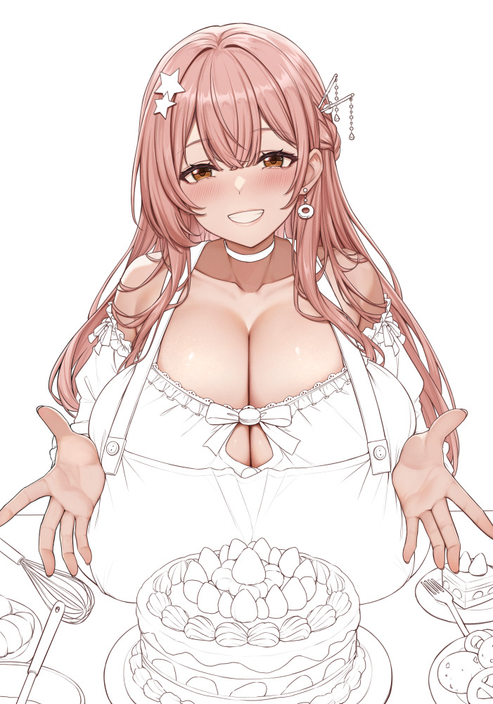 ロゼちゃんの誕生日イラスト途中🍩 