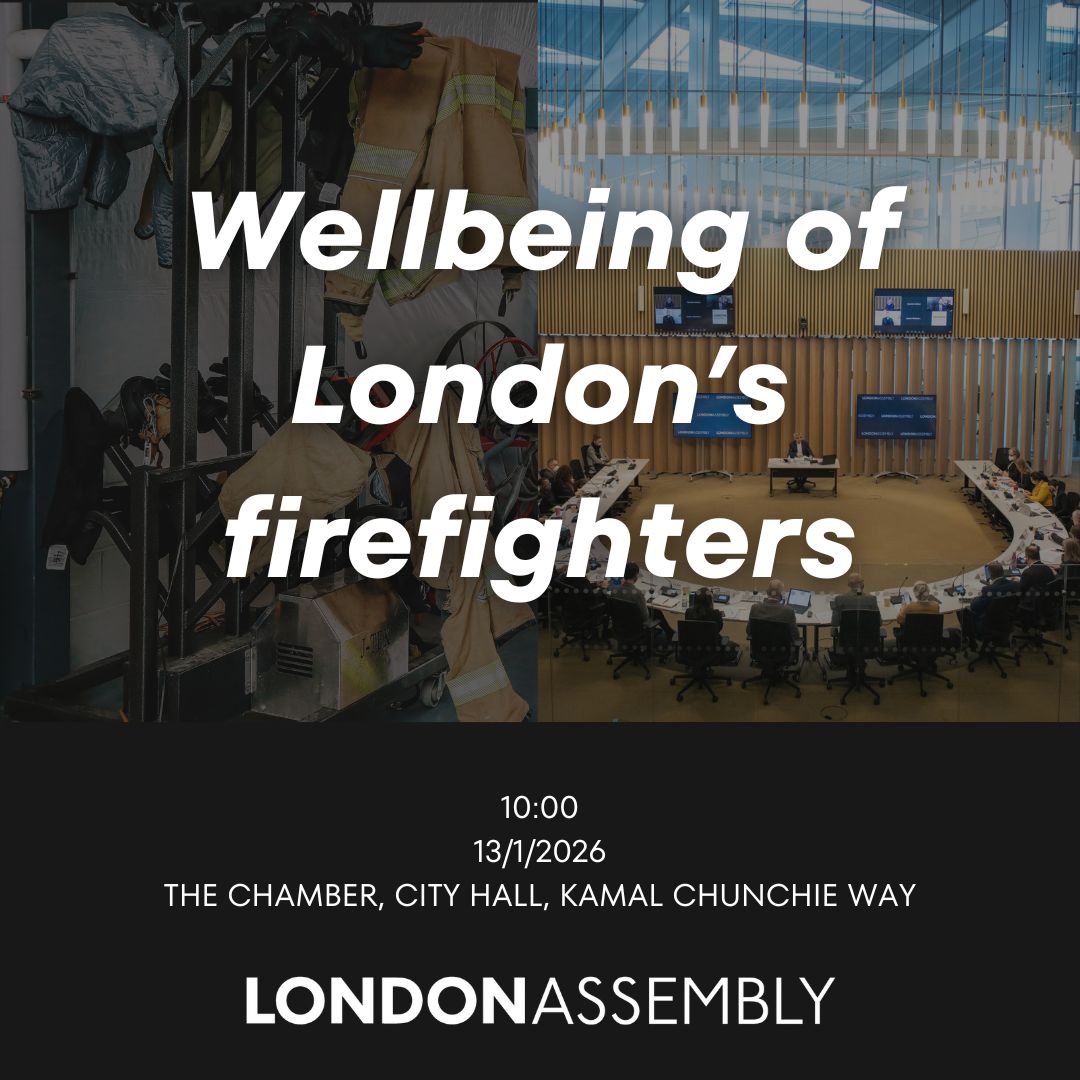 LondonAssembly's tweet image. Tomorrow from 10am, #AssemblyFire will continue its investigation into the wellbeing of London’s firefighters, looking at why stress, anxiety, and depression are increasing in the fire and rescue sector. Find out more: london.gov.uk/who-we-are/wha…