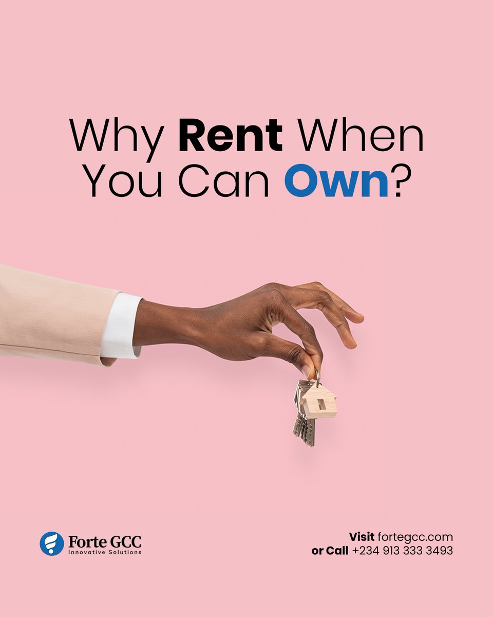 Why keep paying rent when you can invest in a place you truly own?
Secure your future with smart property ownership today.

📞 Call us or visit our website to get started.