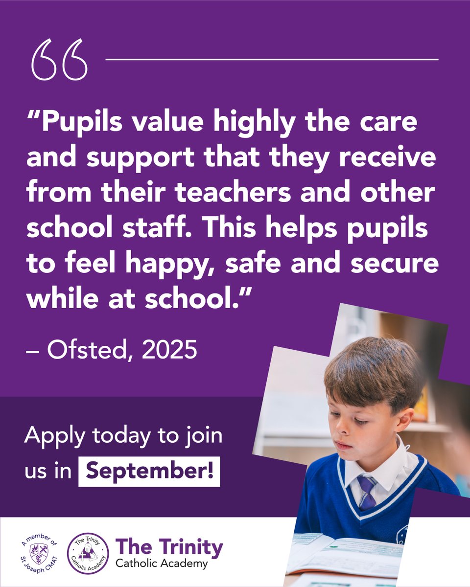 The Trinity Catholic Academy 💜 tweet media