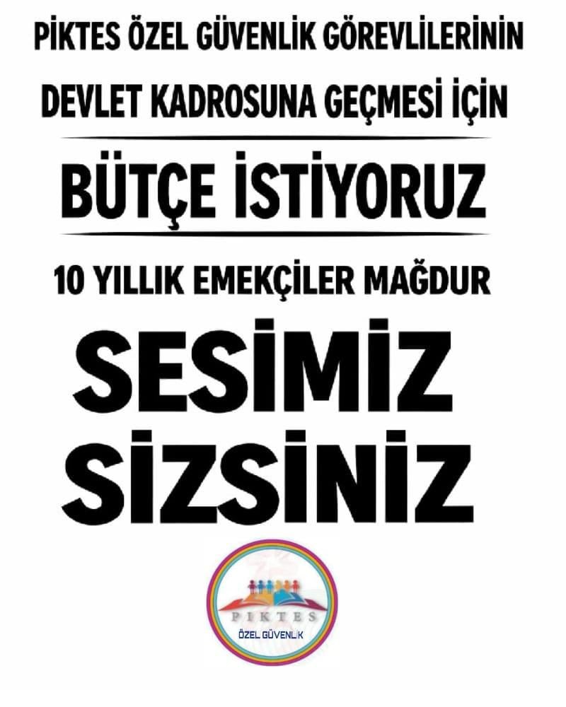 #Piktes
<a href="/RTErdogan/">Recep Tayyip Erdoğan</a>
<a href="/isikhanvedat/">Prof. Dr. Vedat Işıkhan</a>
<a href="/memetsimsek/">Mehmet Simsek</a>
🛑 SAYIN YETKİLİLER 
🚨OKULLAR TEHLİKEDE🚨

🛑 OKULLARDA SİLAHLAR
KONUŞUYOR
🛑ÖĞRETMEN MÜDÜR
VURULUYOR
🛑ÖĞRENCİLER KORKUYOR

🛑  7️⃣5️⃣0️⃣
PİKTES ÖZEL GÜVENLİKLER 
👉ÇIKARILAN ve ÇALIŞAN 
10 YILLIK TECRÜBE İLE
SİZLERDEN ÇÖZÜM BEKLİYOR