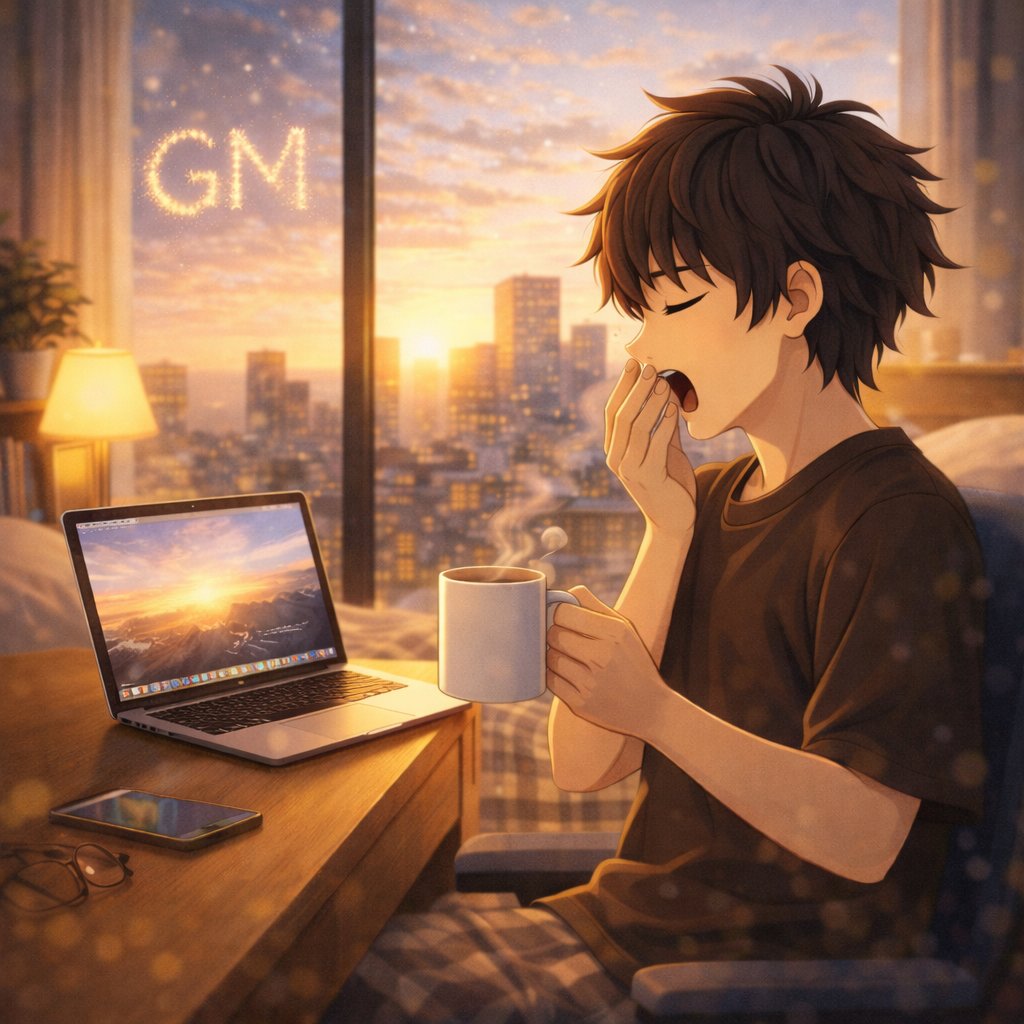 GM CT!

Attention attention, everyone wake up, it’s time to get to work!

I’ve got plans today that i need to get done

wishing everyone a productive day CT!