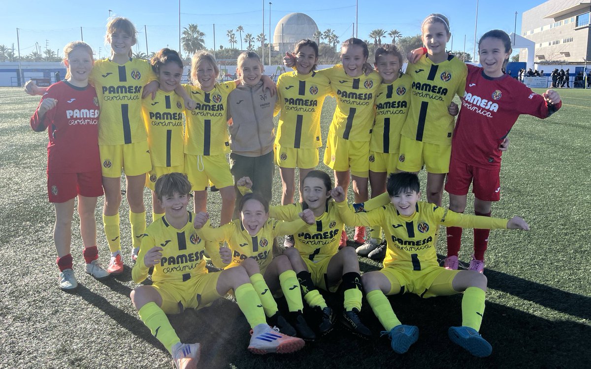CVFFemenino's tweet photo. Fin de semana de victorias para el Femenino D y el Femenino Alevín ante el Moncofa y el CF San Pedro D, respectivamente 💛 https://t.co/elWYUHluIn