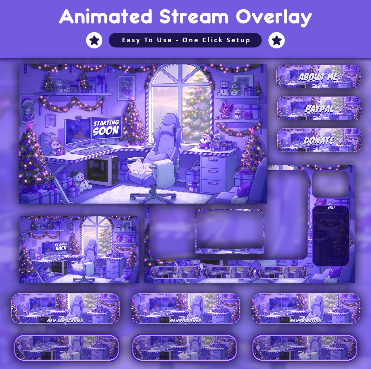 Cozyjsstudio's tweet photo. https://t.co/n7JlPI1YMt
#TwitchOverlay #twitchoverlays #streamoverlay #overlaydesign #overlayartist #streamgraphics #twitchgraphics #streamlayout #streampack #streamassets #overlaypack #twitchlayout #twitchassets #streamsetup #twitchsetup #streamdesign #streambranding https://t.co/prZoTVw2lx