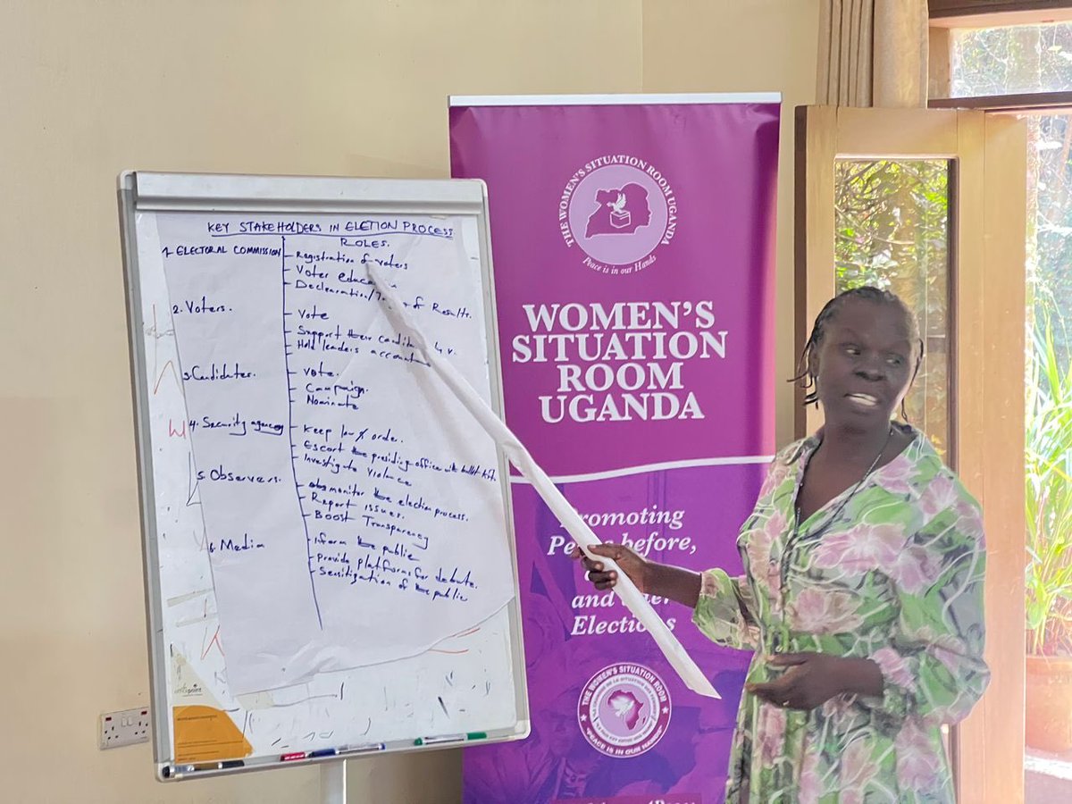The Women's Situation Room (WSR) Uganda tweet media