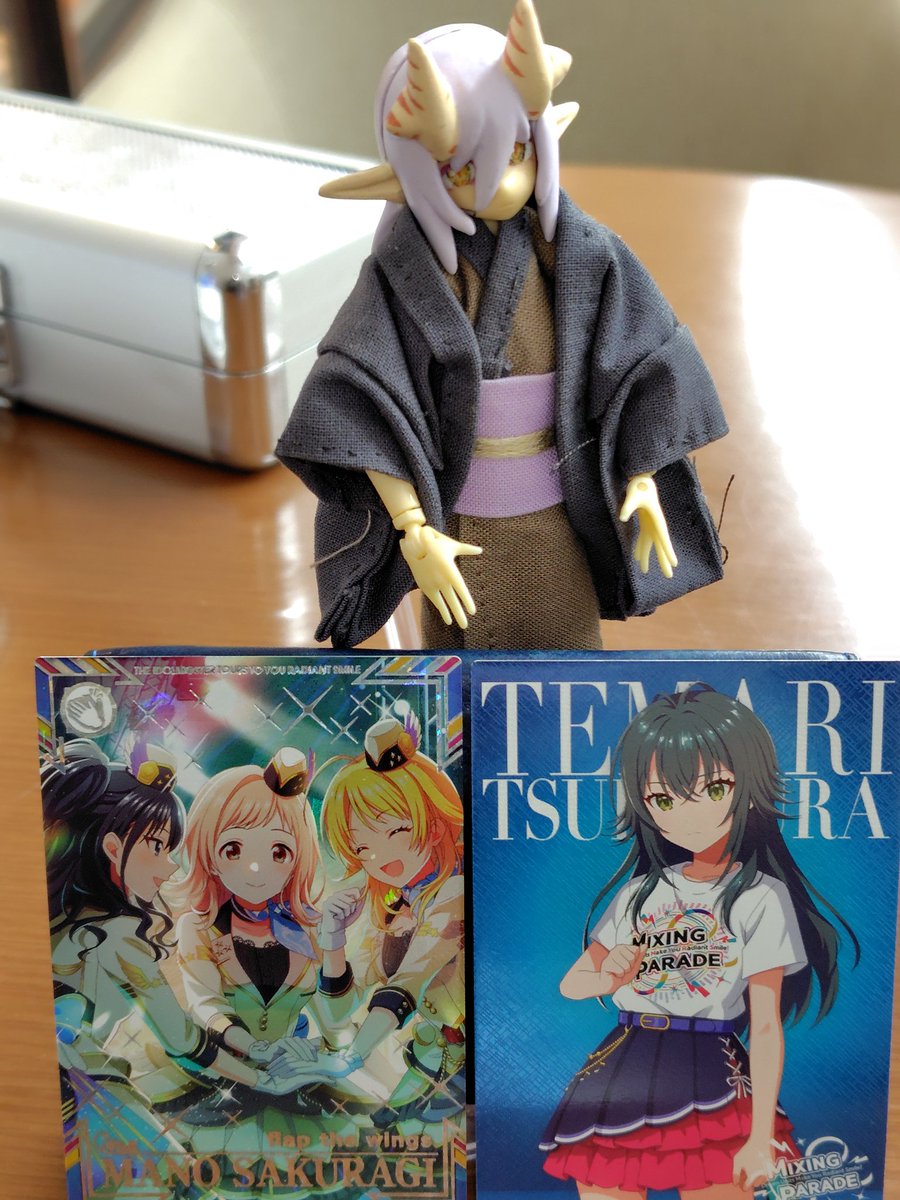 久しぶりにツアマスやったらSSRと、あと初めて見るカードタイプが出