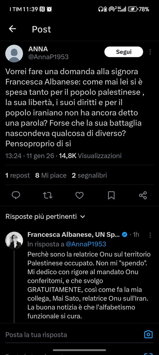 Iosonolagomma's tweet image. Anna basta chiedere