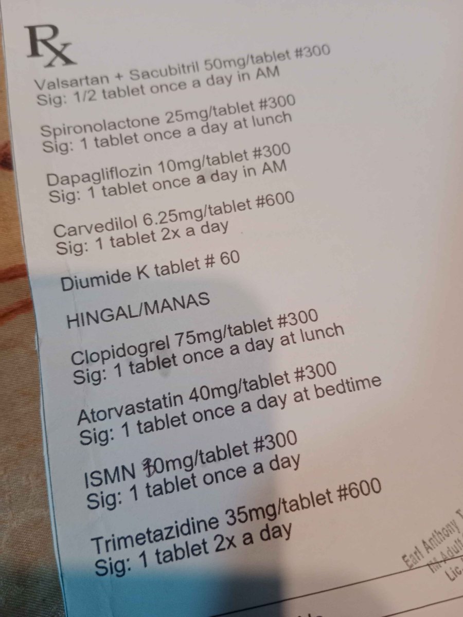 riiiye_'s tweet photo. TOS and my dad's prescribed meds ;; https://t.co/UzMhOALnCi