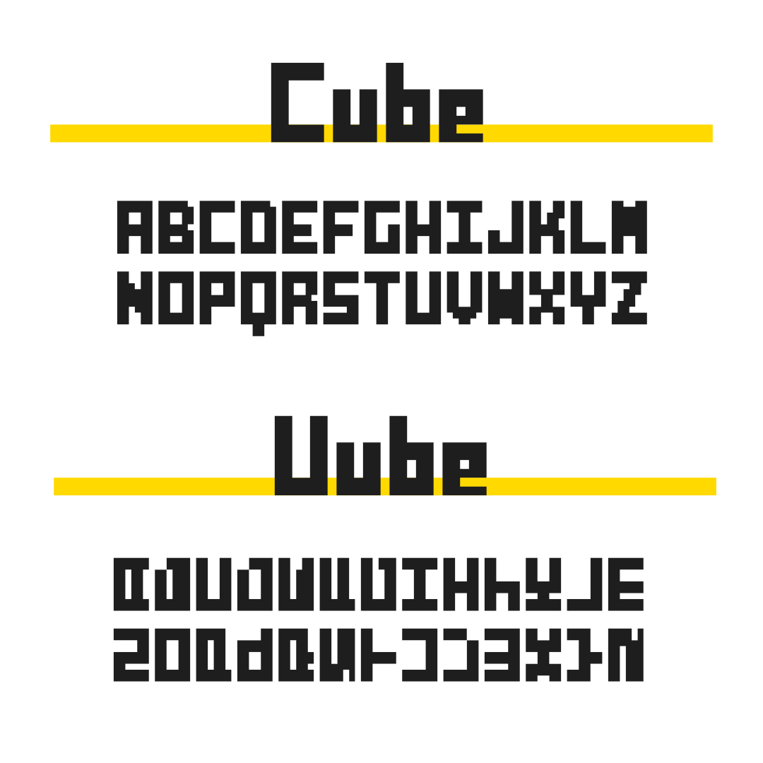DessertSeed's tweet photo. ピクセルフォント「PixelChicken」「PixelCube」を無料化しました

▼PixelChicken
https://t.co/bZR8bNsPeL

▼PixelCube（CubeとUubeの2種）
https://t.co/UOLPQV9410 https://t.co/9iS2EV3oUH