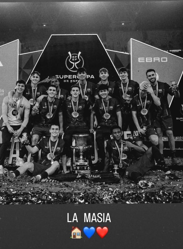 📲 Fermin sur IG : « La MASIA 🏠💙❤️ »
