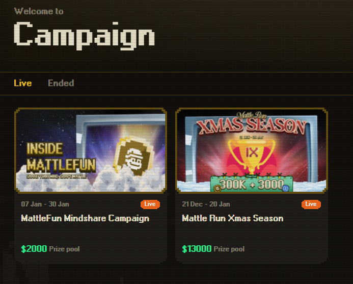 ramdtypu's tweet photo. Gaming and gain money, why not?

You guys can check on @mattlefun that hey have 2 live campaign with $2000 and $13000 prize pool for users. The game is very, very easy.

You should try at https://t.co/k700e1rswo

Keep pushing and climb the leaderboard, good luck for everyone who joined.