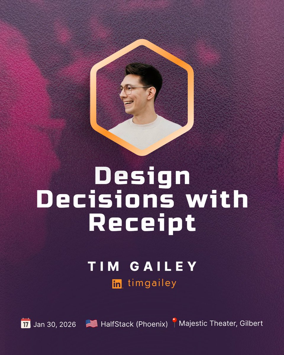 HalfStack Events tweet media