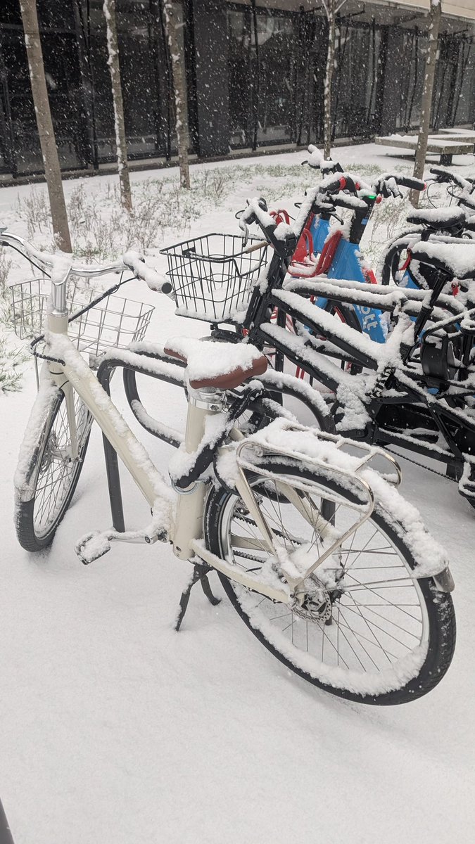 Hope you all had a wonderful end of year , wishing you all a happy 2026 !
Snow was at the rendez vous at station F a week ago! 
It was definitely fun to bike there 🤣
We're almost done with the CTOs hunt Arc🙏
And it was longer than expected but its one more step 🔥