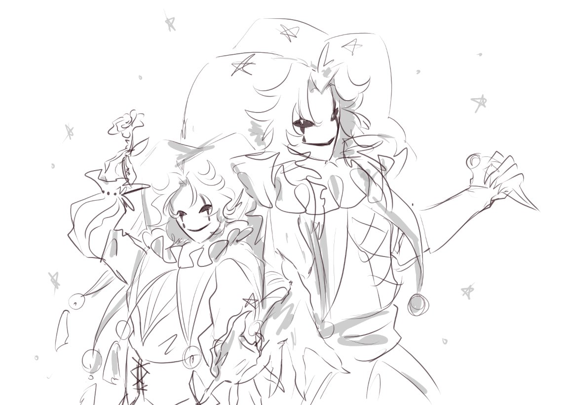 KariAbsent's tweet image. I was thinking about creating an OC for the circus, and the ideas led me to the "what if I were the MC" plot.(yeah, basic ig)
There are a lot of things that need to be fleshed out, but I'll show you the basic concept.
#thefreakcircus #tfcpierrot #thefreakcircus #thefreakcircusoc