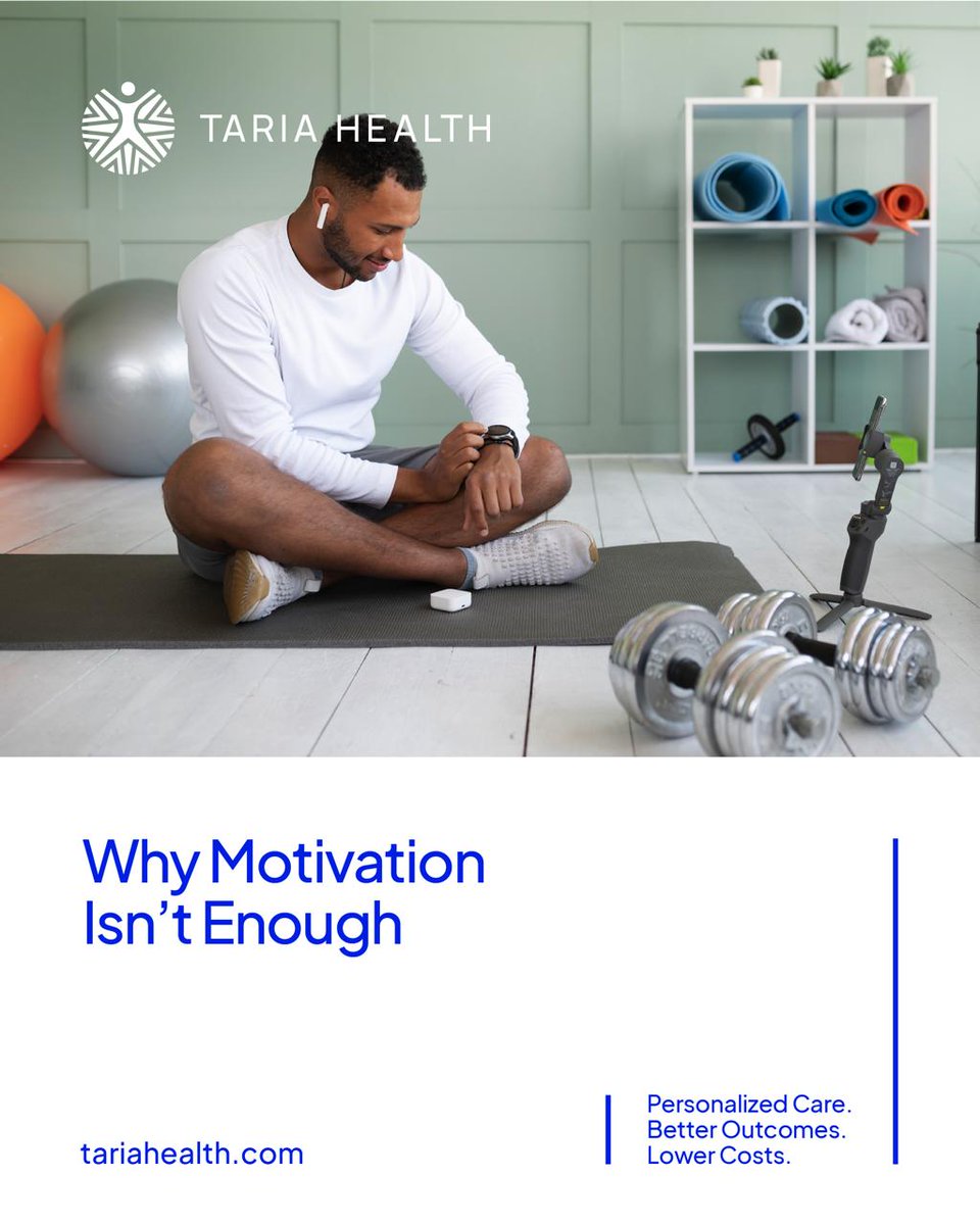 Tariahealth's tweet photo. Motivation fades. Systems keep you healthy. Build routines that work even on hard days. Start with guidance → https://t.co/QybABu9aKm https://t.co/sPIMto0Vz6