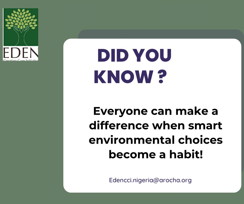 Eden Creation Care Initiative (EDEN) tweet media