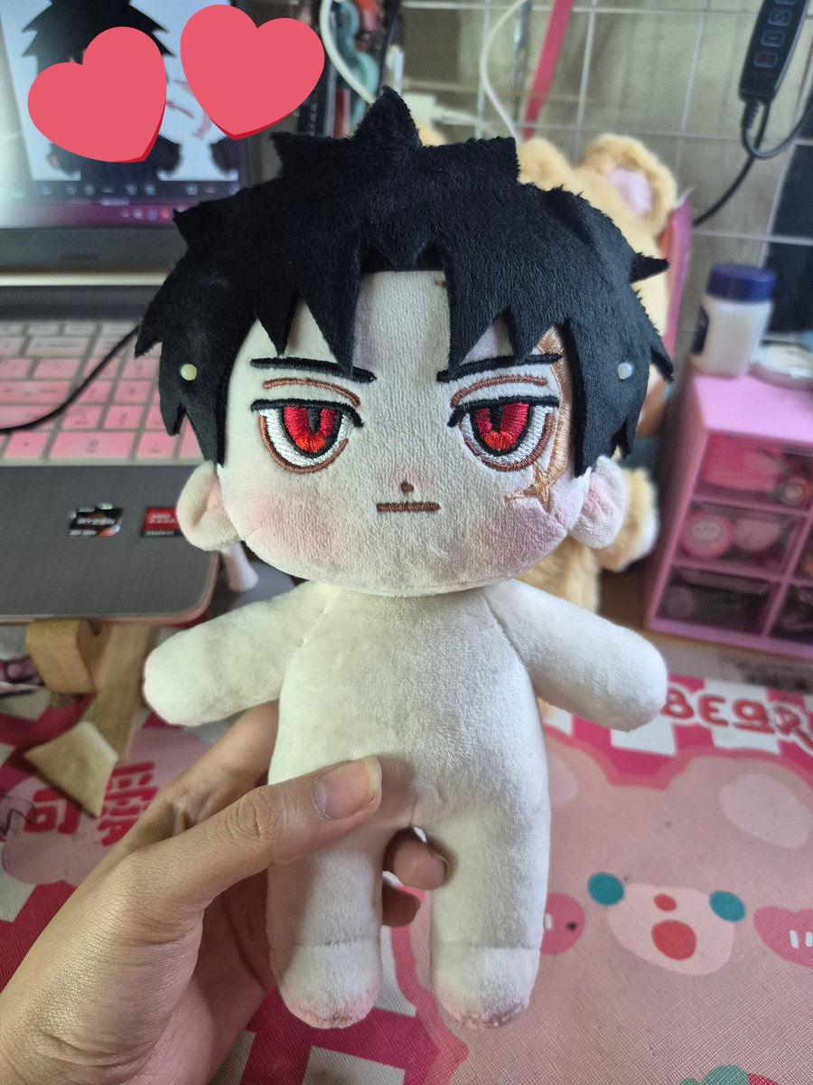 hokuyura's tweet image. guys the chihiro plush I commissioned turned out so perfect just look at him he’s so cute my chest hurts