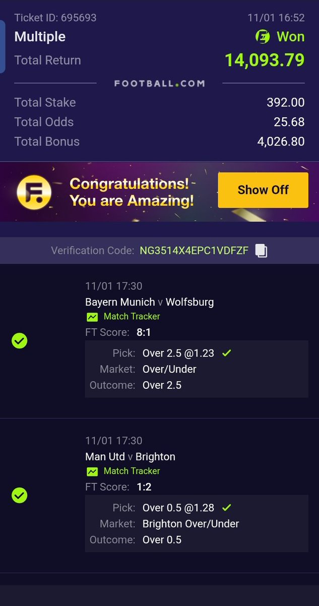 Christhertz's tweet photo. Lil boom 💥💥 of the year 25 odds✅✅✅ https://t.co/i1QDfnf6ha