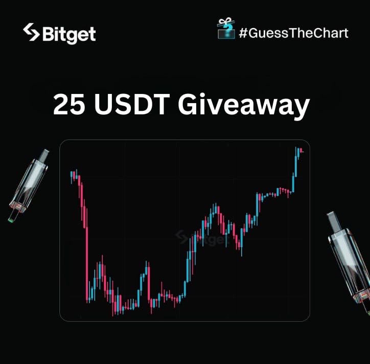 🤔 Guess the chart and earn $USDT

💰 10 winners share 20 $USDT, 🎯 one winner gets 5 $USDT

✅ Follow <a href="/BitgetBDT/">Bitget Bangladesh</a> and repost
💬 Comment your guess and tag 3 traders

📳 Screenshot tasks and share with UID in the Bitget Bangladesh group using #BitgetBDT
👉 t.me/bitgetbanglade…