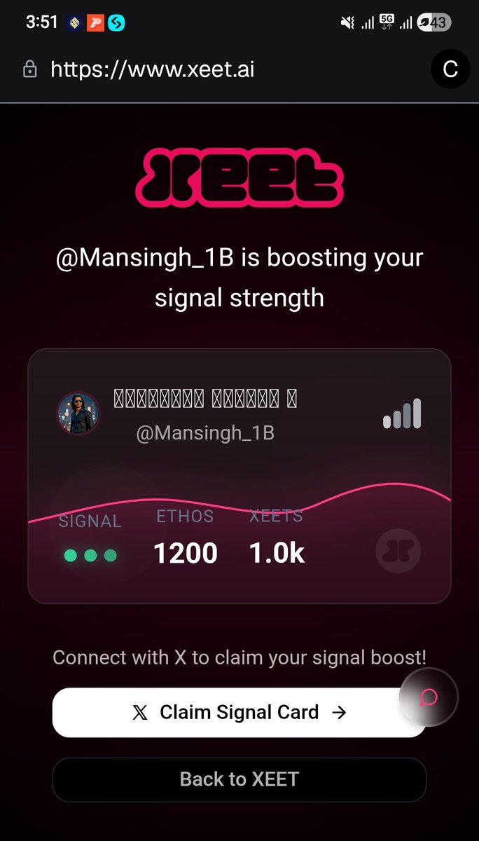 Great Chance 🤞 
Headline: Do you want to earn rewards from your social media activity?
"Hello friends! Today I want to tell you about the XEET platform. This is a platform where you can earn big rewards by engaging with various on <a href="/xeetdotai/">xeet</a> InfoFi projects.
How does it work?
