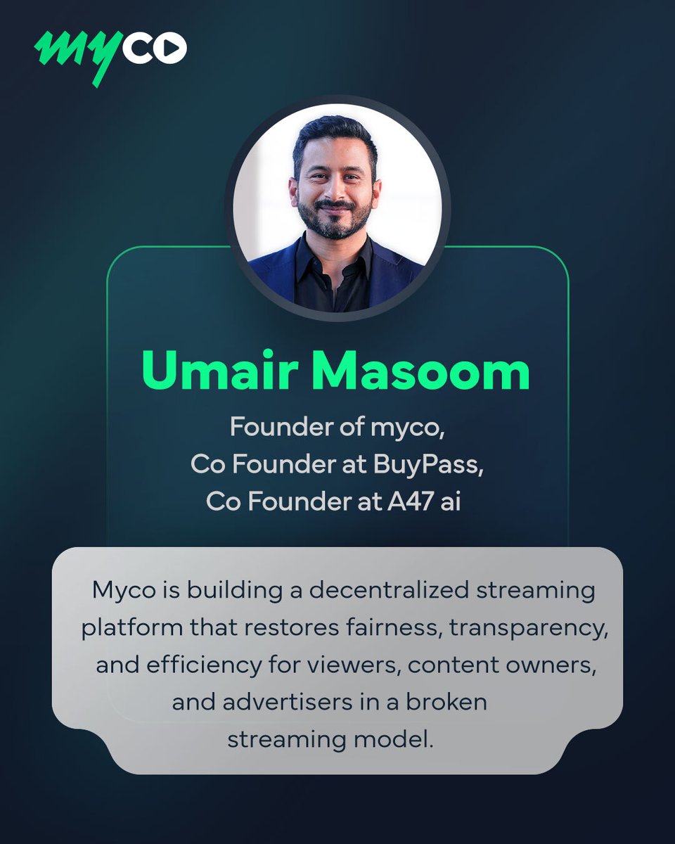 I dont think you hear of many platforms that give back to the viewer, it's always creator rewards, creator rewards, creator rewards.

Myco changes that‼️Rewarding both the content creators AND the viewers in a transparent decentralised ecosystem.