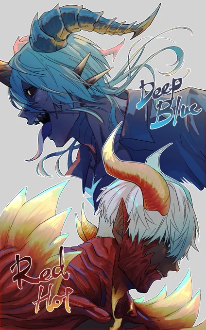 FF14の温度差兄弟にやられてるにワンチャン復帰するかも...曲も好きでたまらん 2人のロゴ?もすげぇ好き....ステッカーとか発売しないかな.....欲しい