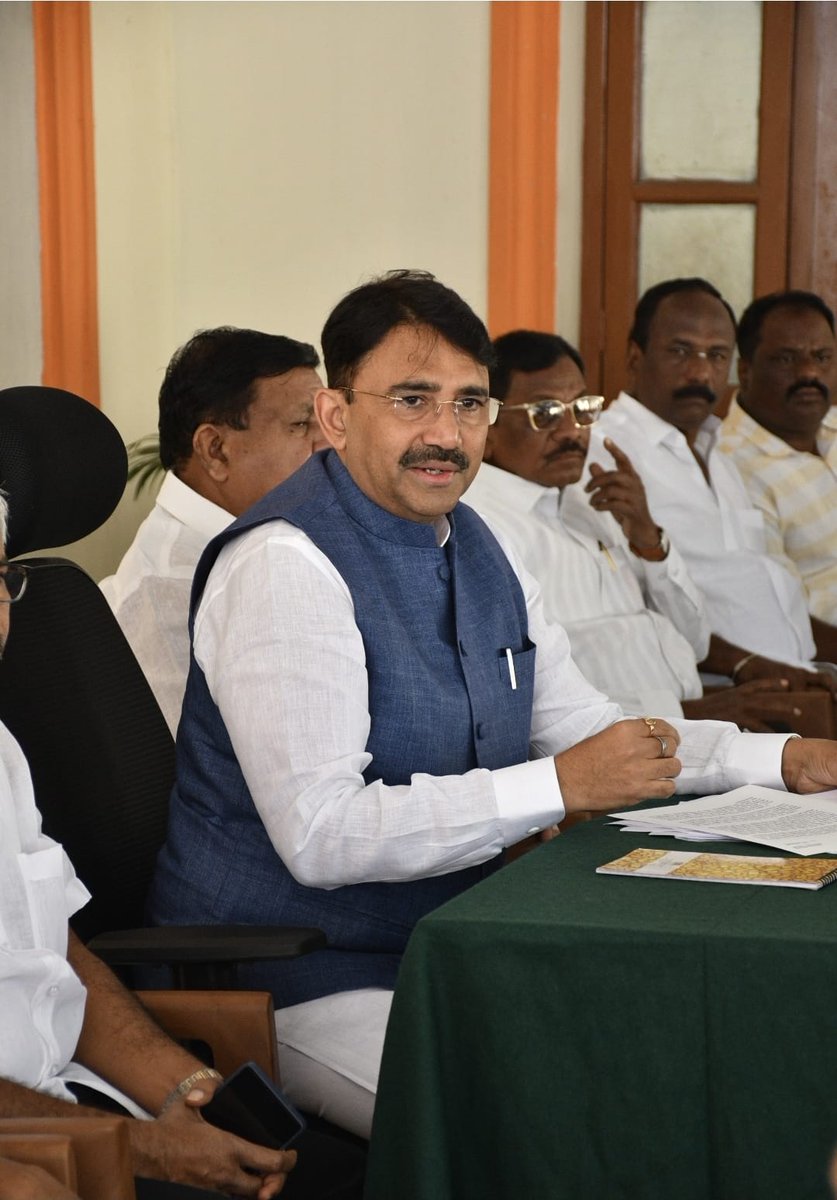 IamGKumarNaik's tweet photo. This morning, along with senior leaders from Raichur, I addressed a press conference to highlight how the dismantling of MGNREGA will severely impact millions of people across rural India. Key concerns raised:

1. The proposed changes replace MGNREGA’s universal right to employment for rural households with a selective and discretionary system, where the Centre decides which villages “deserve” work.

2. While any government has the authority to frame policies, these far-right reforms strip the poorest of their basic livelihood rights, even as thousands of crores are written off as loans and tax concessions for the richest corporates.

3. The financial burden is being shifted onto states without consulting the Finance Commission or ensuring additional fiscal allocations, pushing already strained state finances into deeper distress.

4. MGNREGA’s guarantee of year-round employment is being replaced by a limited, scheme-based model controlled by the Centre, raising the dangerous risk of pushing vulnerable workers back into conditions resembling forced labour.

This law is a direct assault on the spirit of the Indian Constitution, which guarantees dignity and livelihood to the last person standing. We strongly reject this move, which threatens to strip rural India of its most critical social security lifeline.
@raviboseraju 
#MGNREGA #AntiPeople #AntiFarmer #AntiPoor #GramSwaraj #Employment #UniversalScheme #Farmers #RuralIndia #GRamG