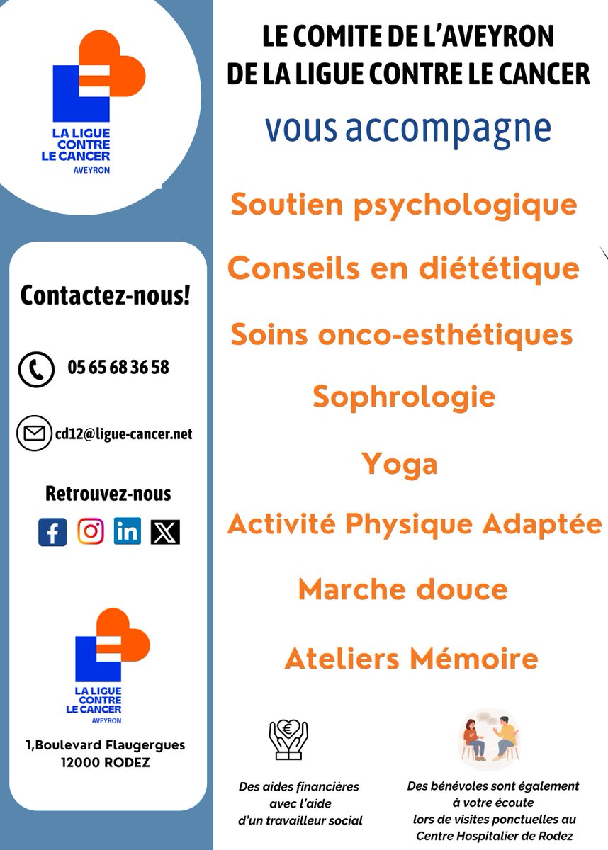 Ligue Contre le Cancer Comité Aveyron tweet media