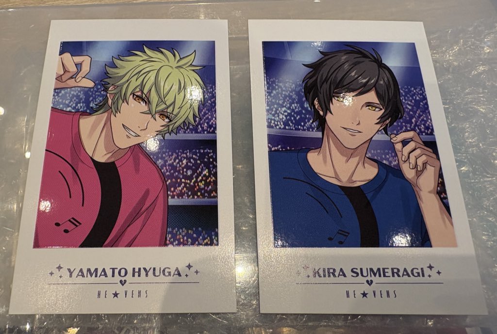 ゆるぼ/譲渡】うたプリ ワンダーランド ライエモ インスタントフォト風