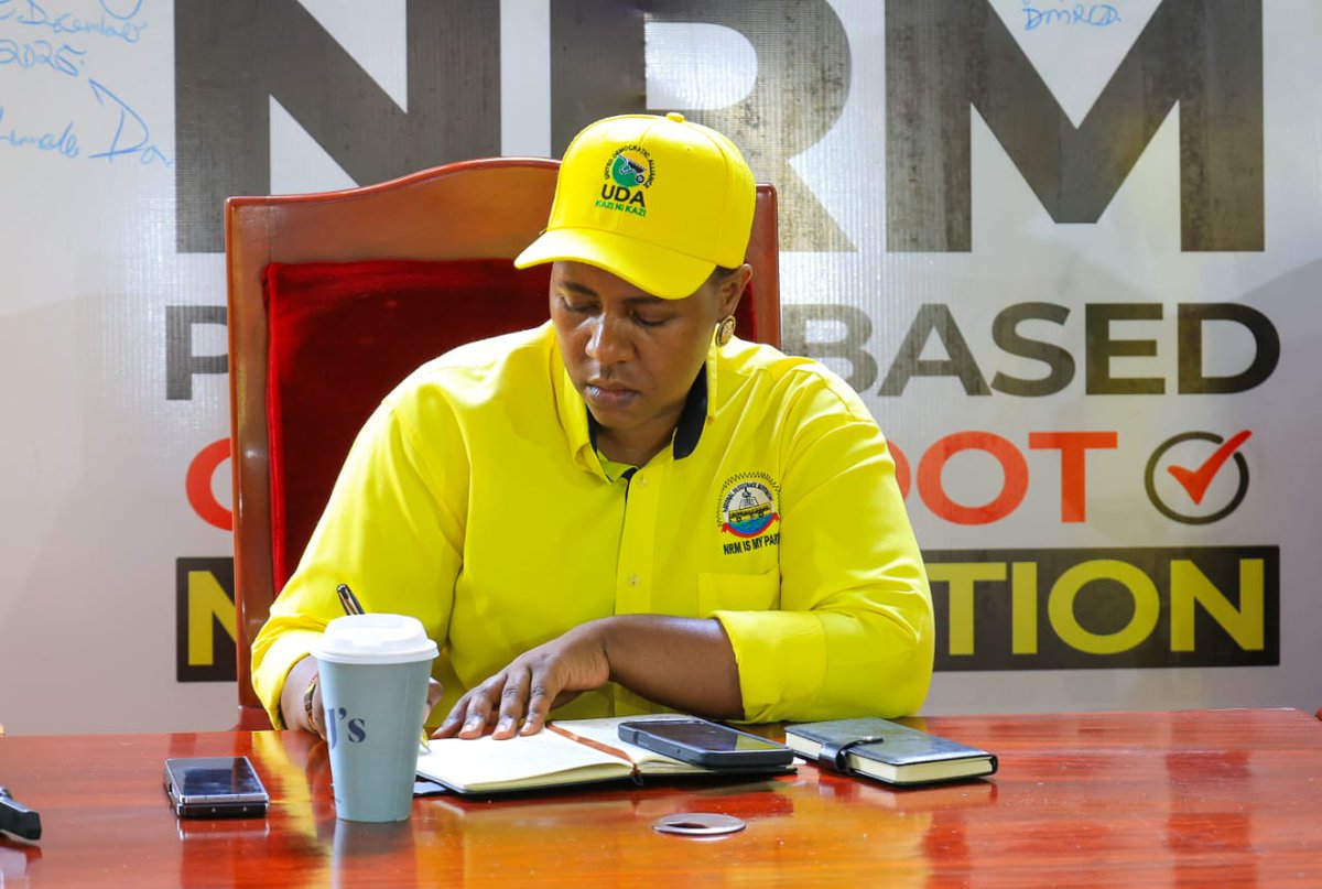 The magical lady that has turned the NRM Secretriat image huge. 

Her organizational, leadership, and magnanimous spirit is by definition, super. She is a strategic asset to the NRM secretriat. 

Wherever I've been moving in the field, everyone appreciates the lady  behind the