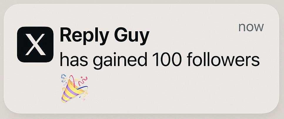 If you need 100 active followers.

Say "yo"

Let’s connect with you.