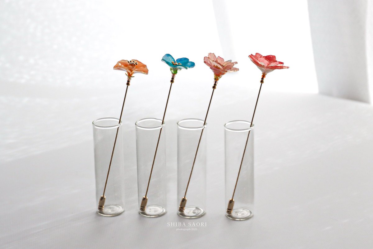 春の季節の一輪挿し