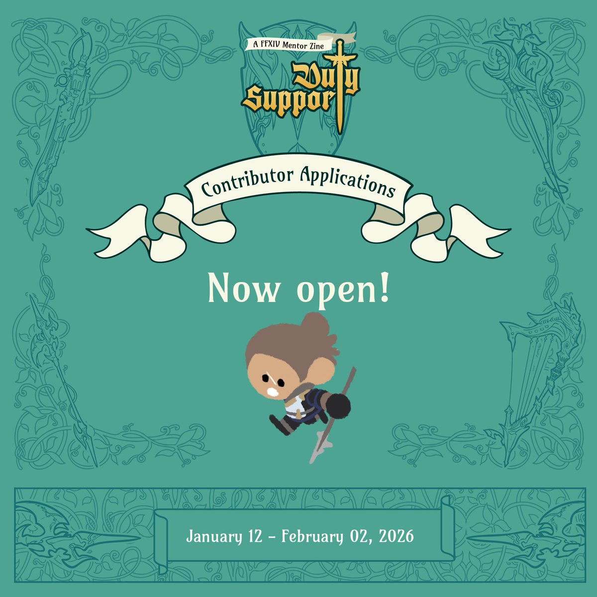 Duty Support: A FFXIV Mentor Zine tweet media