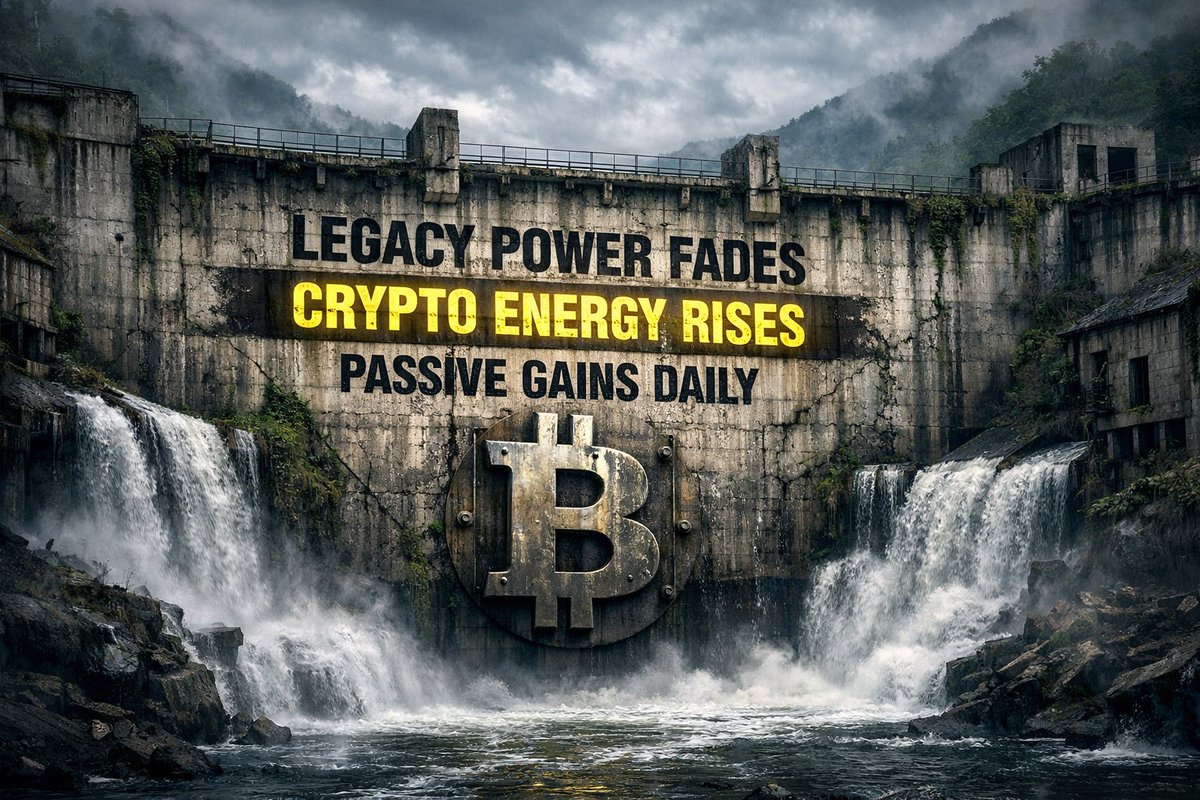 Old world energy out. New world wealth in. ⛏️🟠