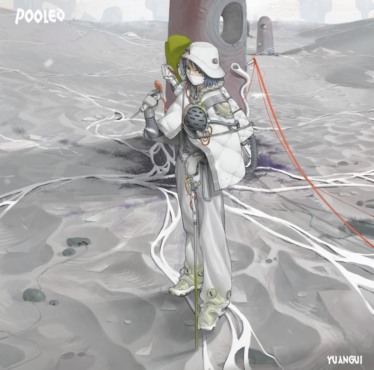 YUANGUI01's tweet image. 汇聚POOLED：艾宇
汇聚世界观下的第二个主角——艾宇：艾莎的哥哥，灰色沙漠侦查员。