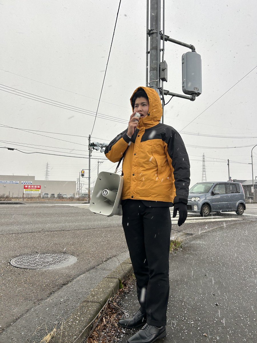 強風🌬️
冬将軍にも負けない！