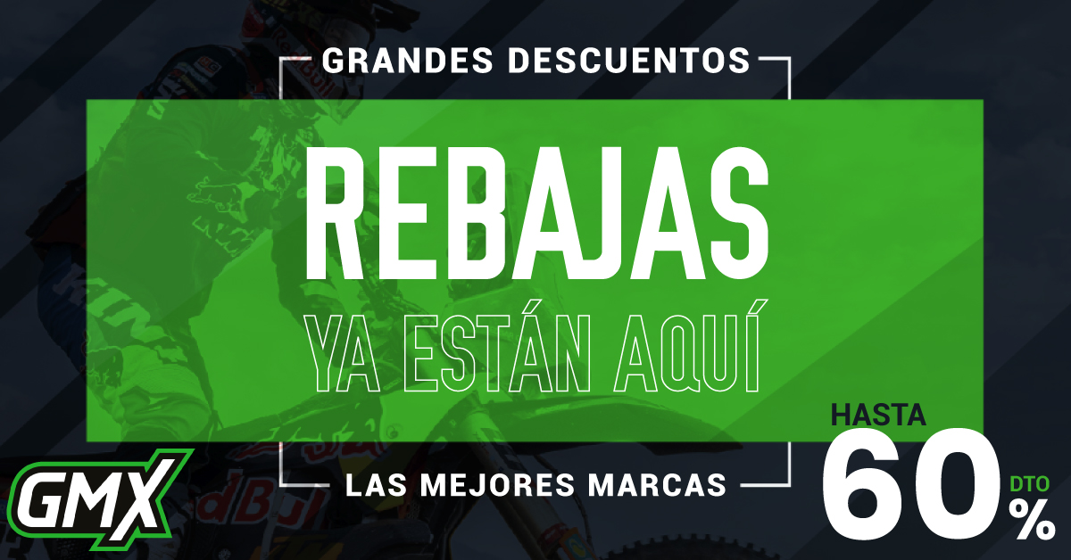 🔥 ¡REBAJAS YA ACTIVAS en GreenlandMX! 😍
Con grandes descuentos de hasta el -60% en las mejores marcas de equipación, recambios y accesorios... 🚀bit.ly/3Ngrind 

🎯 Envíos gratis +99€
🚛 Entrega 24H
💸 Pago a plazos
⚡ Devolución en 30 días
